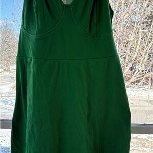 Green Sleeveless Dress